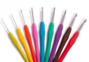 Agujas de crochet mango silicona