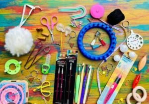 ACCESORIOS PARA TEJIDO/BORDADO/COSTURA